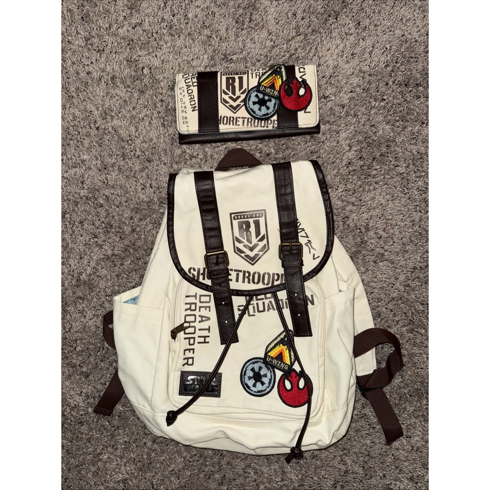 Rogue One Star Wars Loungefly backpack With Matching Wallet R1